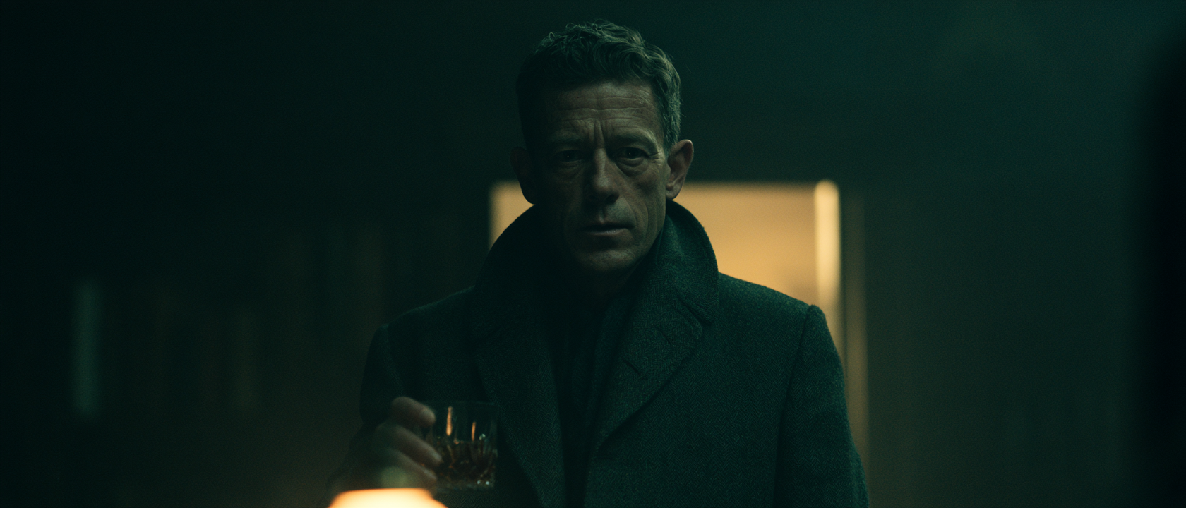 Shot 7B — Danny Takes the Glass